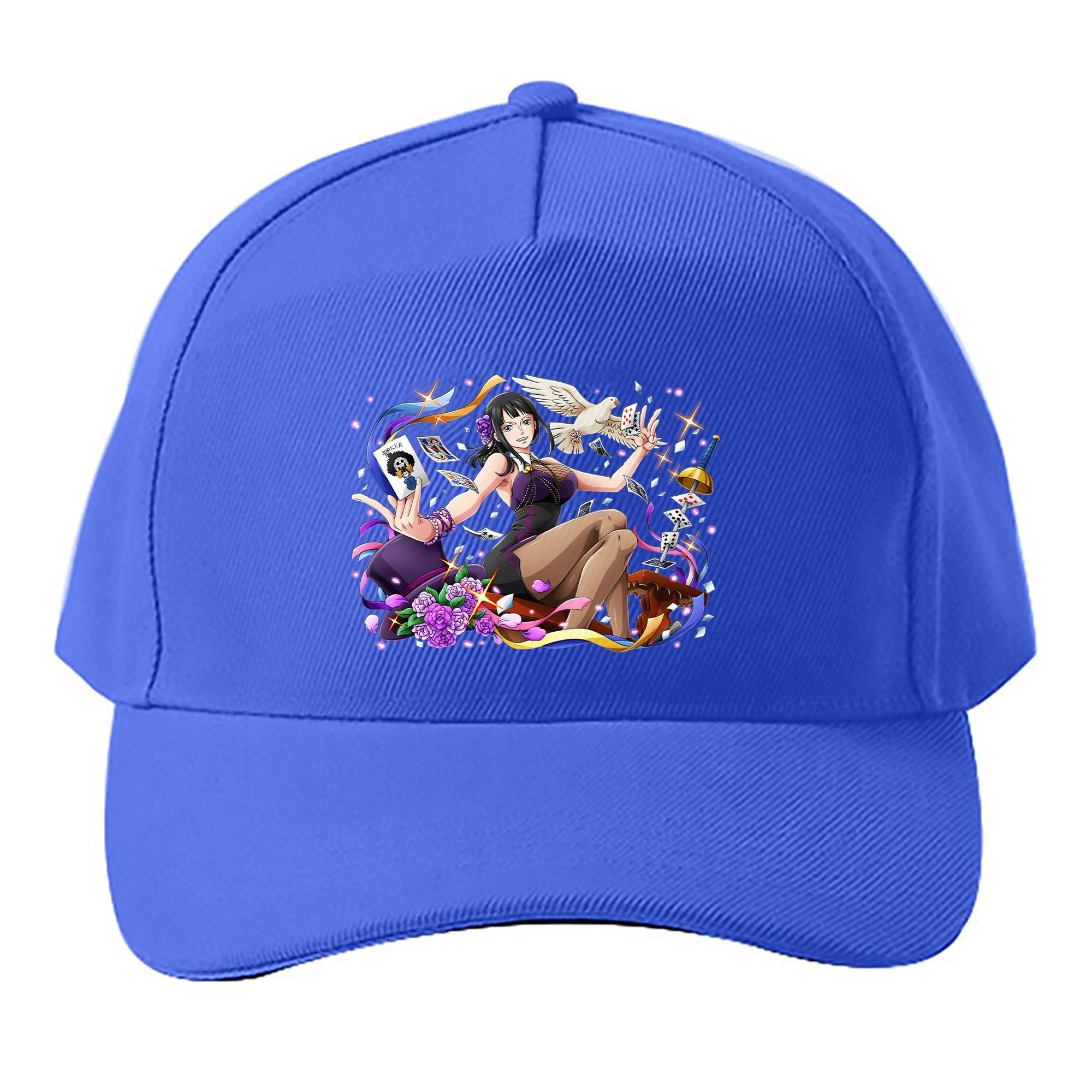 （画像用） ワンピース ニコ・ロビン ONE PIECE Nico Robin ベースボールキャップ 綿100％ 男女兼用 帽子 スポーツ